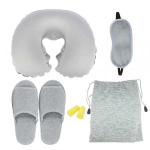 기내용 여행용 5종 키트(목베게 슬리퍼 안대)