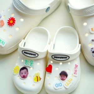 (국산) 신발 꾸미기 아크릴 파츠 주문제작