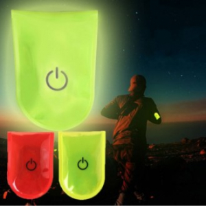 LED 마그네틱 안전클립 점멸 반사 자전거 마라톤 어린이 노인 안전