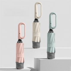 로페리아 파스텔 280T 3단 자동 거꾸로 우산 0215485