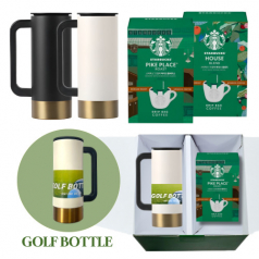 골프보틀 진공 텀블러 스타벅스 드립커피 선물세트