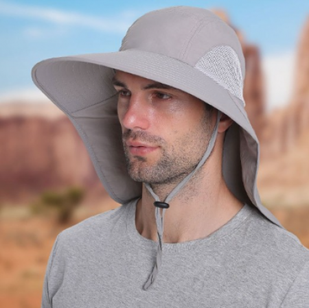 성인 플랩캡 등산모자 햇빛차단 모자 햇빛가리개 농사모자 접이식 모자 밭일모자 #2