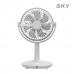작은이미지: 스카이 윈드 WD5 무선 탁상용 선풍기 #4