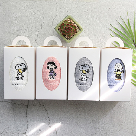 송월 스누피 프렌즈 캐릭터 세면타월 30수 140g #2