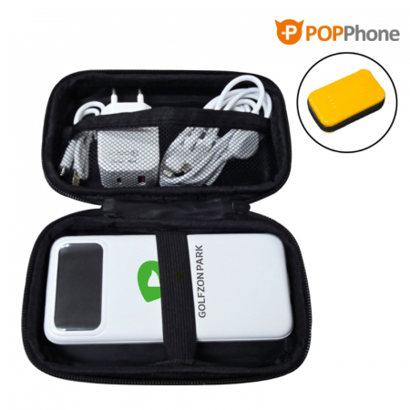 팝폰 여행용파우치 선물 세트 20w 10000mAh 고속 LCD 보조배터리 CS56 #2