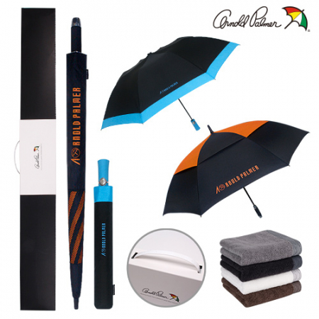 아놀드파마 75자동이중방풍블랙오렌지 2단자동칼라보다 호텔히아신스뱀부얀타올세트 #2