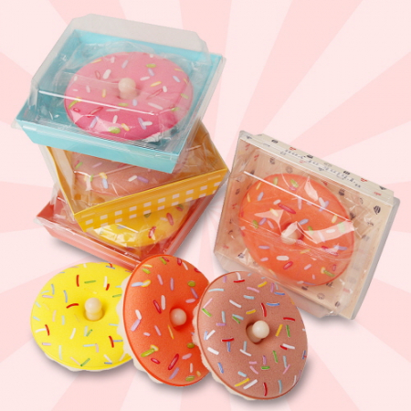 도넛 수세미 흡착고리 세트 #2