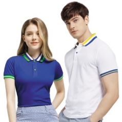 매직 쿨링 에리 카라 반팔 티셔츠 PP 소재 남여공용 단체티