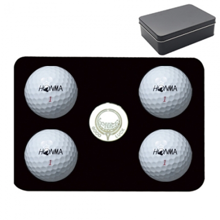 혼마 3피스 TW 4구 볼마커 틴케이스세트 #2