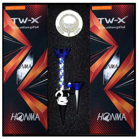 혼마 3피스 TW 6구 볼마커 자석티세트 #2