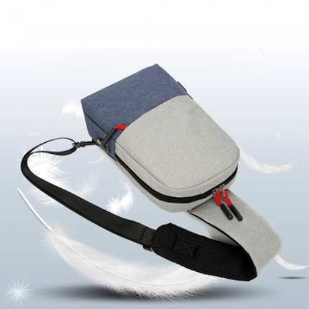 스타일리쉬 투컬러 포인트 크로스 슬링백 #2