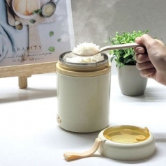 피크닉 트래블 전기 가열 직장인 도시락 스테인리스 보온죽통 국통