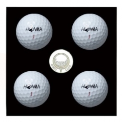 혼마 3피스 TW 4구 볼마커세트