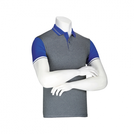 매직 스판덱스 쿨론 배색 카라 반팔 긴팔 티셔츠 #3