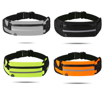 반사띠 러닝힙색 러닝벨트 허리가방 런닝벨트 여행용힙색 러닝허리벨트 #2