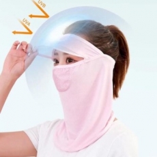 안면마스크 스포츠 골프모자 캡 햇빛 자외선 가리개