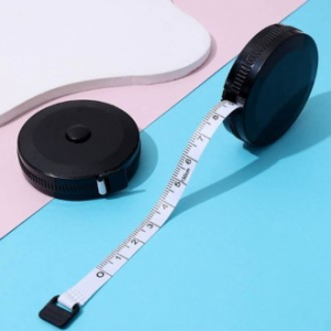 무지 기본 파우치 들어가는 미니 사이즈 휴대용 줄자