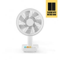 ALL ROUND 레트로 무선 자동회전 BLDC 탁상용 선풍기
