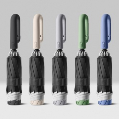 펜리르 10K 거꾸로 원터치 3단 완자동 양우산 (카라비너 손잡이/UV 자외선 차단)