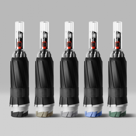 야누스 10K 거꾸로 원터치 3단 완자동 양우산 (투명손잡이/세이프티 폴딩/UV 자외선 차단) #2