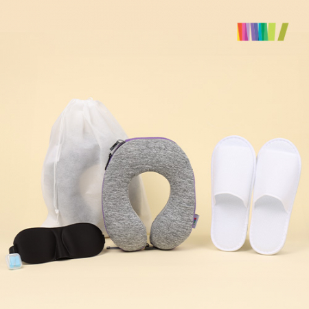 목베개세트B-4종 (달팡목베개+안대+귀마개+슬리퍼) #2