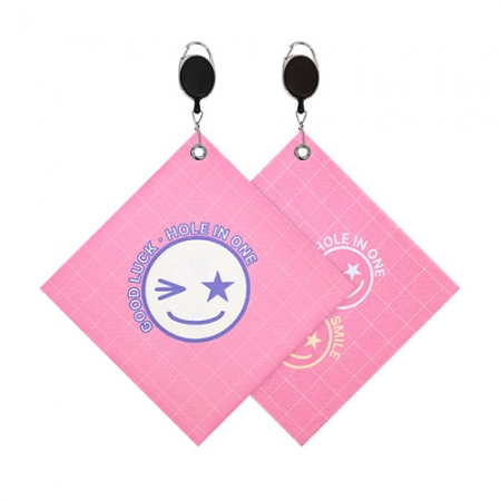 블루 스마일 극세사 골프타올 #2