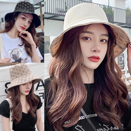 등산모자 챙 벙거지 여성 햇빛 가리개 파나마햇 양면 #2