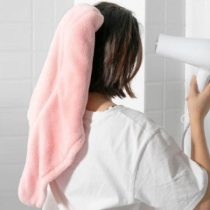 긴머리 퀵 드라이 샴푸 후 수건 여자 샤워 후 건조