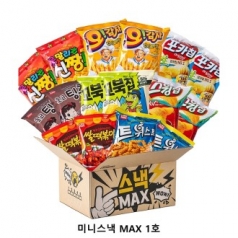 위크앤드 미니스낵 MAX 1호 간식 과자세트