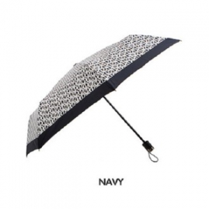 루이까또즈 심플보더모노그램 3단, 2단 수동우산 네이비 (정품 종이케이스)