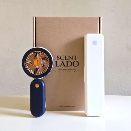 센트라도 미니넥밴드 선풍기+소유 UVC 칫솔살균기 세트 #2