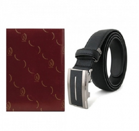 [엘칸토]  모던 사피아노 소가죽 남성 자동벨트(포장지 포장) #2