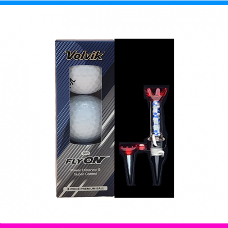 볼빅 플라이온 3구 자석티세트 (3pc) 볼빅 골프공 3구세트 골프공 3구 선물세트 #2