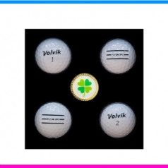 볼빅 플라이온 4구 볼마커세트 (3pc) 볼빅 골프공 4구세트 골프공 4구세트