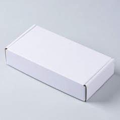 인기박스 일체형 선물상자 직사각형 화이트, 가로20cm