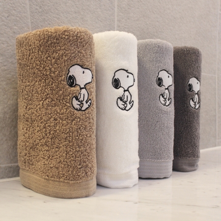 송월타올 스누피 리버 2매 선물세트 쇼핑백 기념수건 답례품 #3