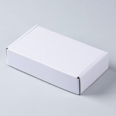 인기박스 일체형 선물상자 직사각형 화이트, 가로 18-19.5cm