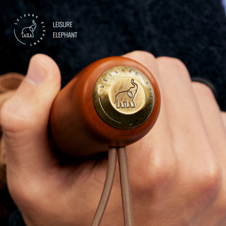 레저 엘리펀트 우드 핸들 원터치 3단 완전 자동우산 #4