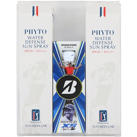 레시피 PGA TOUR 선몬랩 워터 디펜스 스프레이 150ml 2개 + 브릿지스톤 타이거우즈 골프공3구 #2