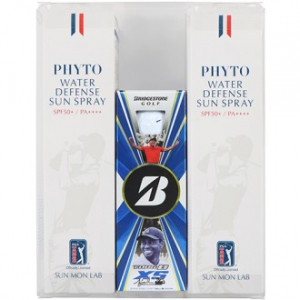 레시피 PGA TOUR 선몬랩 워터 디펜스 스프레이 150ml 2개 + 브릿지스톤 타이거우즈 골프공3구