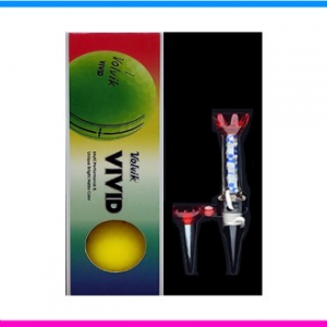 볼빅 비비드 3구 자석티세트 (3pc) 볼빅 3구 골프공 3구세트