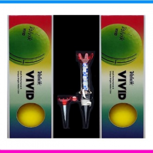 볼빅 비비드 6구 자석티세트 (3pc) 볼빅 6구세트 무광 골프공