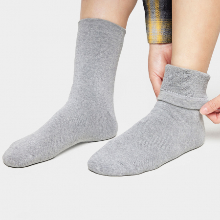 빅사이즈 큰발 무압박 통파일 두꺼운 겨울 양말 XXL #2