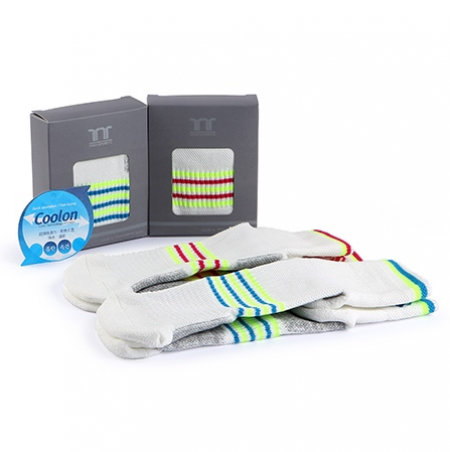 쿨론 스포츠 기능성 중목양말  (컬러인쇄) #4