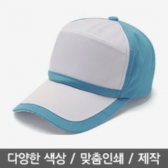 기념행사 모자 볼캡7각 투톤