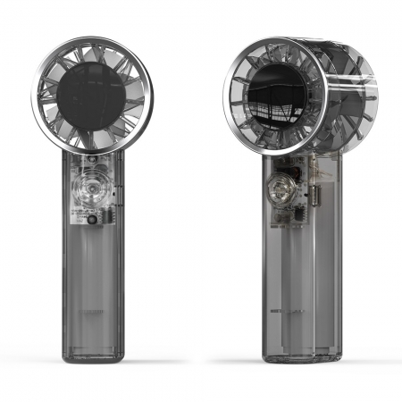 하이온 H48 LED 투명 휴대용 핸디 손선풍기 #3