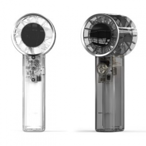 하이온 H48 LED 투명 휴대용 핸디 손선풍기