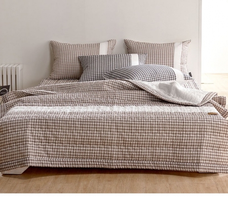 케이지 시어서커 시원한 여름이불 겸 스프레드 싱글 4색상 고급침구가방증정 #5