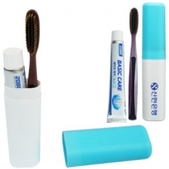 왕칫솔+2080치약50g 타원케이스 세트