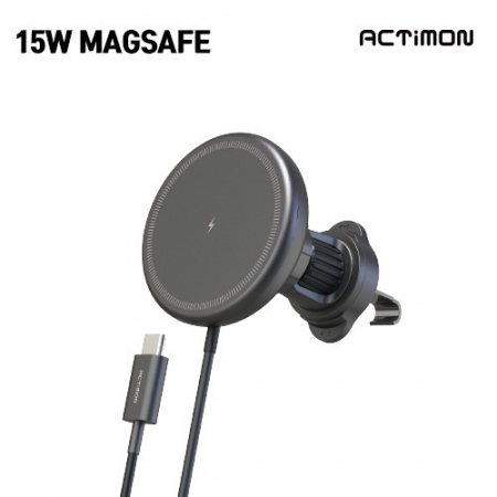 엑티몬 15W 맥세이프 차량용 일체형 충전기(C-TYPE) #2